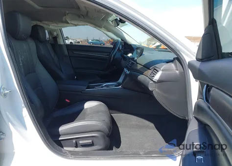 2021 Honda Accord Hybrid Touring из США, поврежденный, VIN 1HGCV3F98MA009665